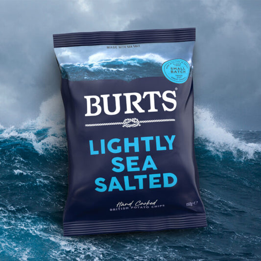 Burts Crisps Lightly Sea Salted 40g x20 packs