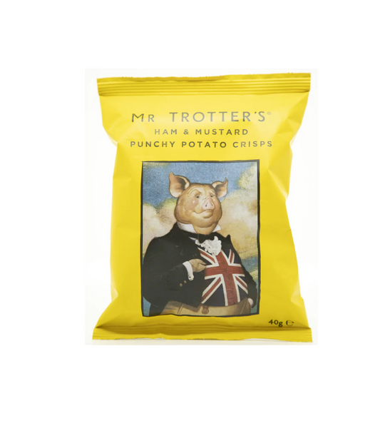 Mr Trotter's Ham & Mustard Flavour 40g x24 packs