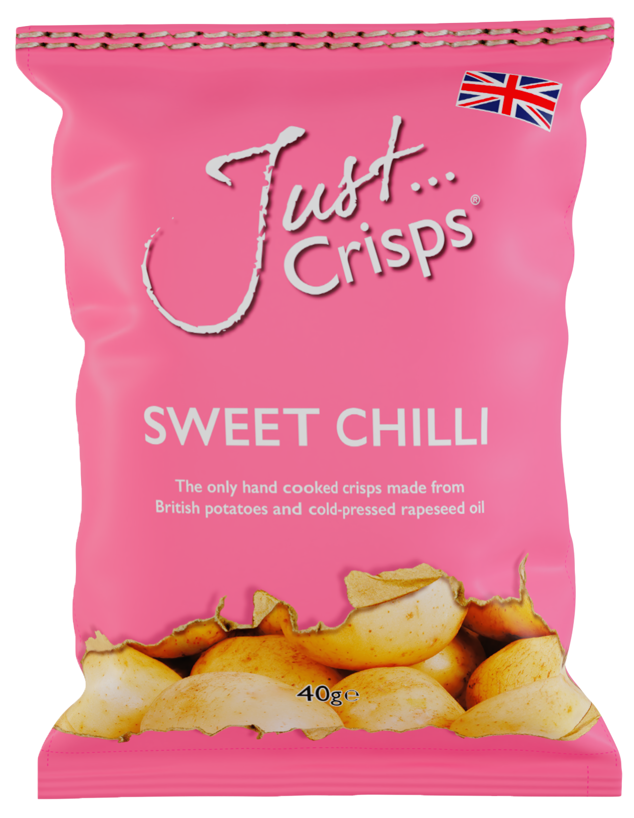 Just Crisps Sweet Chilli flavour 40g x24 packs