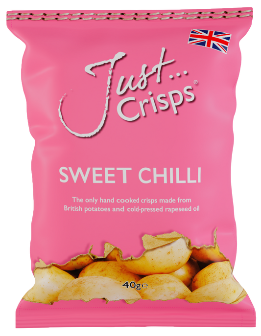 Just Crisps Sweet Chilli flavour 40g x24 packs